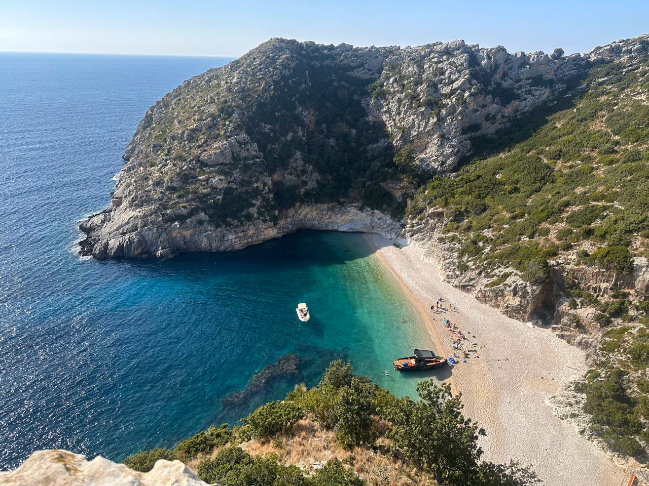 Grama bay Grama Bay boat tour from Himara